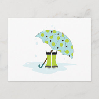 Rainy Day Postcard
