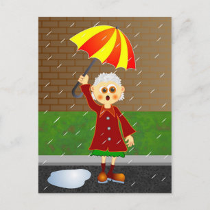 Rainy Day Postcard