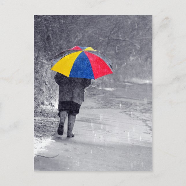 Rainy Day Postcard (Front)