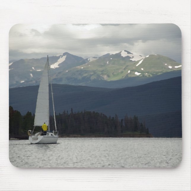 Rainy Day Sailor Mouse Mat (Front)