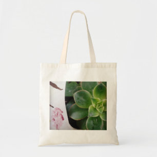 Rainy Day Succulents Tote Bag