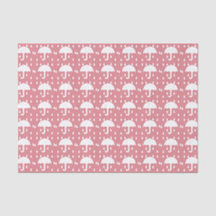 Rainy Day Umbrellas Custom Tissue Paper