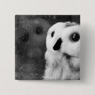 Rainy Days Make Me Think Of You 15 Cm Square Badge