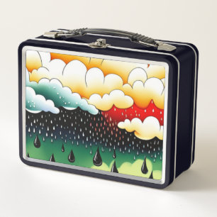 Rainy Days Metal Lunch Box