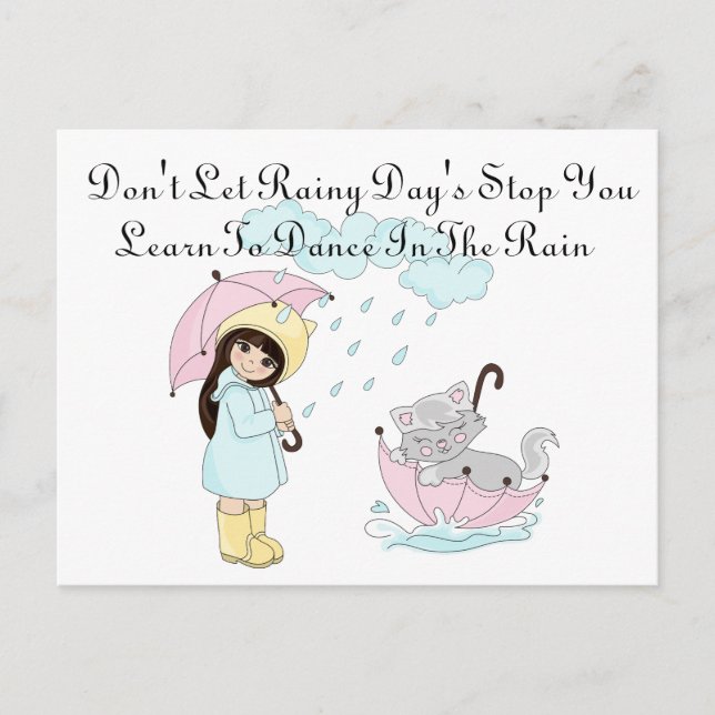 Rainy Day's Postcard (Front)