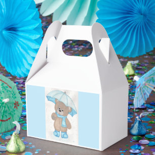 Rainy Daze Teddy Bear Favour Box