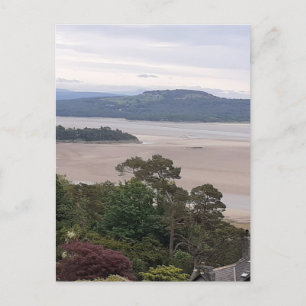 Rainy Morecambe Bay Postcard