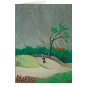 Rainy Morning Henri Rousseau, Vintage Fine Art