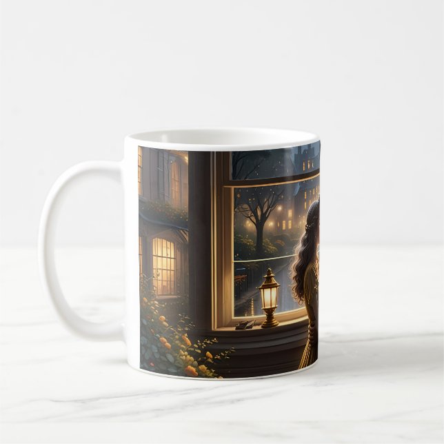 Rainy Romance Window Glow Mug (Left)