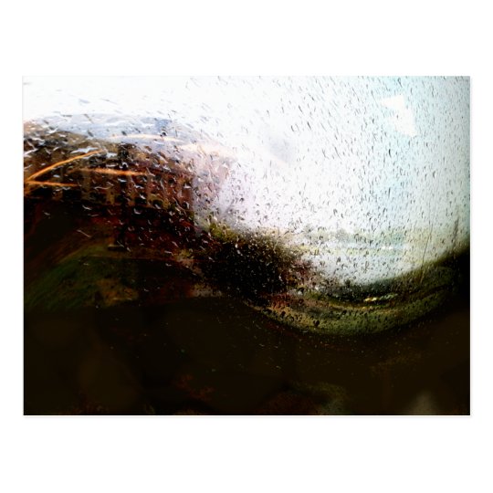 Rainy Sort-Of Day Postcard