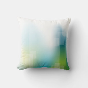 Rainy Window Abstract  American MoJo Pillow