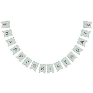 RainyDayFrog HAPPY BIRTHDAY Bunting