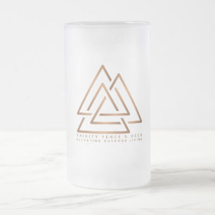 Raise a Glass to Quality Craftsmanship! Frosted Gl Beer Mug