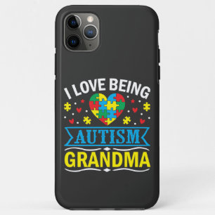raise awareness about autism, Proud autism grandma iPhone 11 Pro Max Case