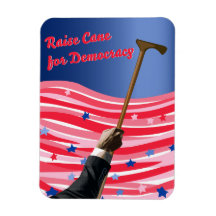 Raise Cane Democracy Magnet