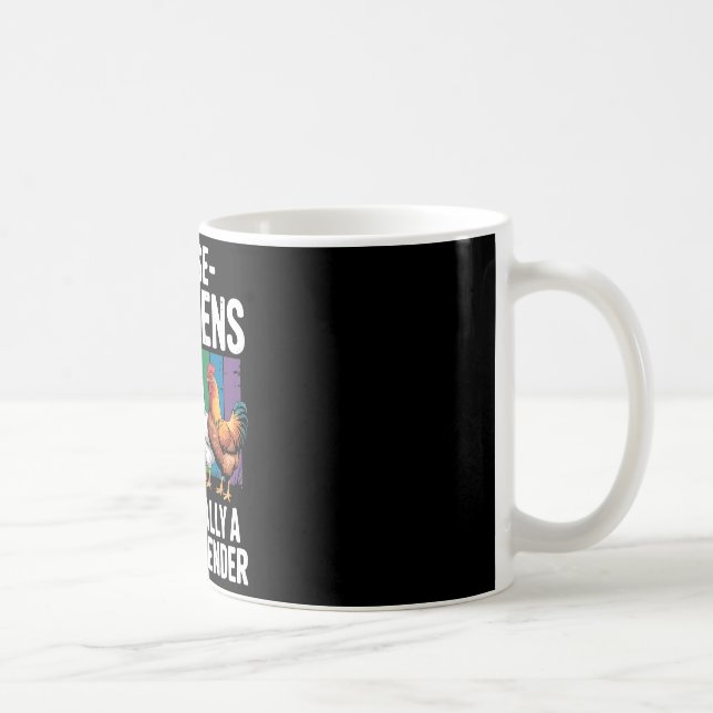 Raise Chicken Keeper Farm Poultry  Coffee Mug (Right)