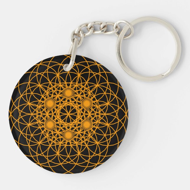 Raise The Chakra "Creation" Key Ring (Back)