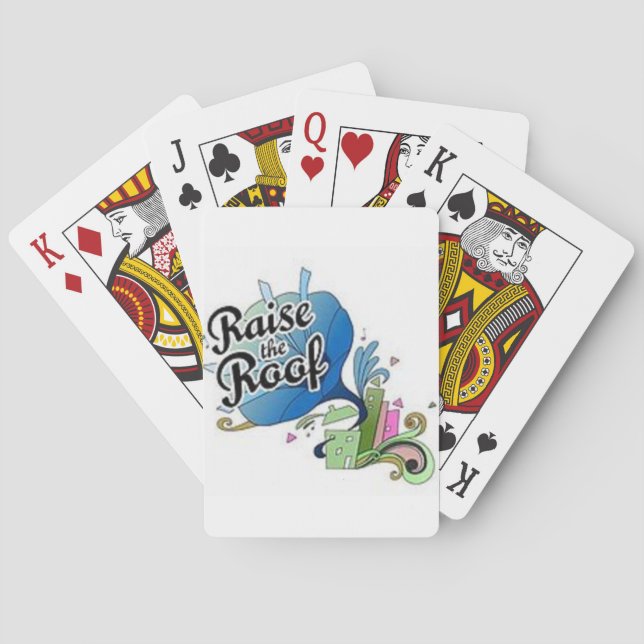 Raise the Roof Playing Cards (Back)