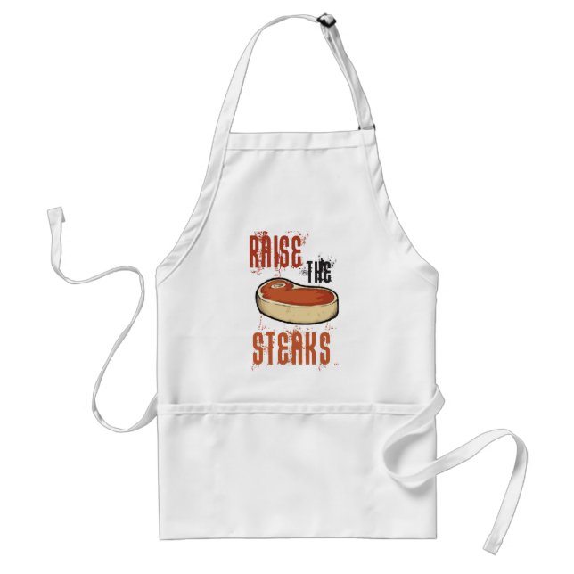 Raise the Steaks - Apron (Front)
