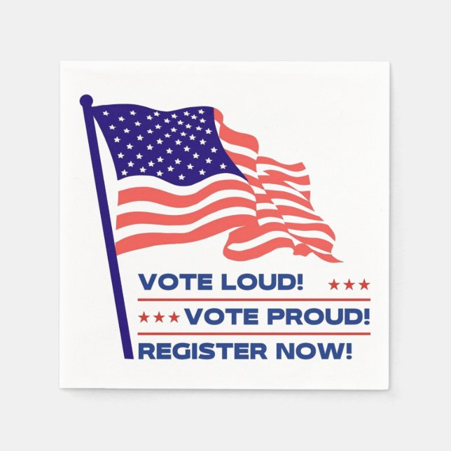 Raise usa napkin (Front)