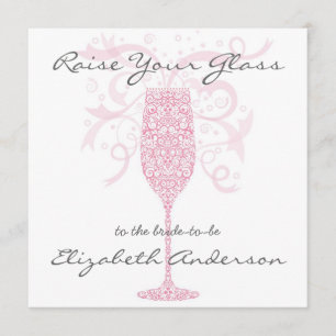 Raise Your Glass Invitation