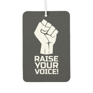 Raise Your Voice 1 W Car Air Freshener