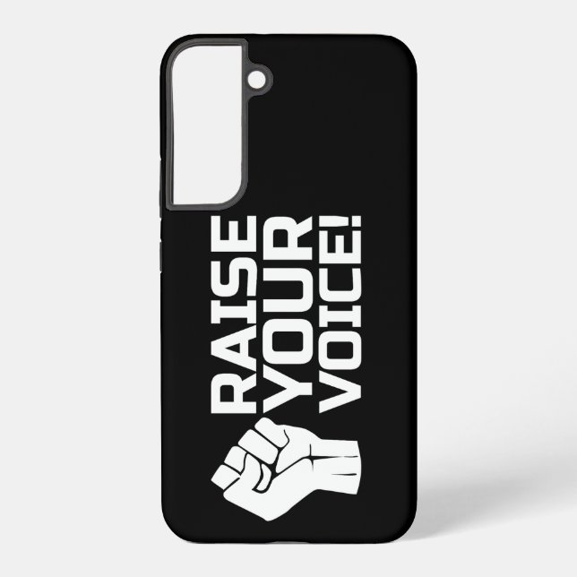 Raise Your Voice 1 w Samsung Galaxy S22+ Case (Back)