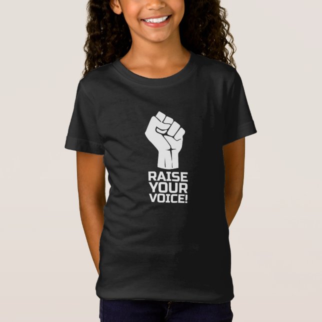 Raise Your Voice 1 W T-Shirt (Front)