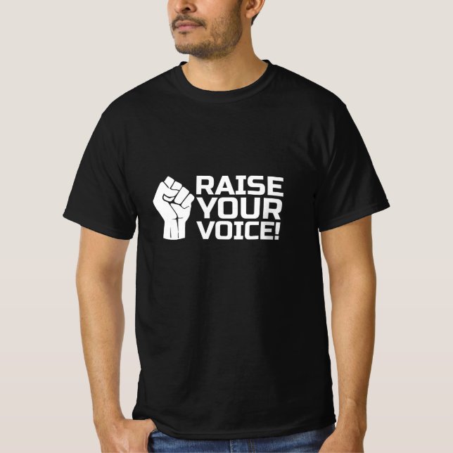 Raise Your Voice 2 W T-Shirt (Front)