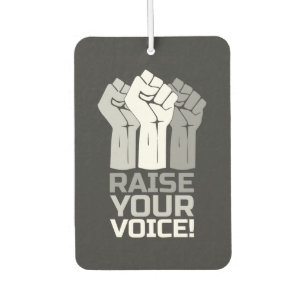 Raise Your Voice 3 W Car Air Freshener