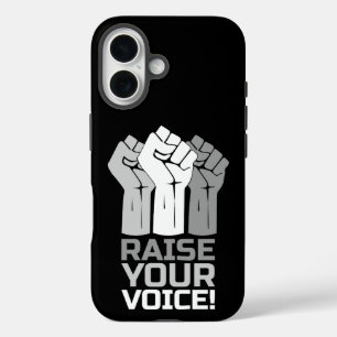 Raise Your Voice 3 W iPhone 16 Case