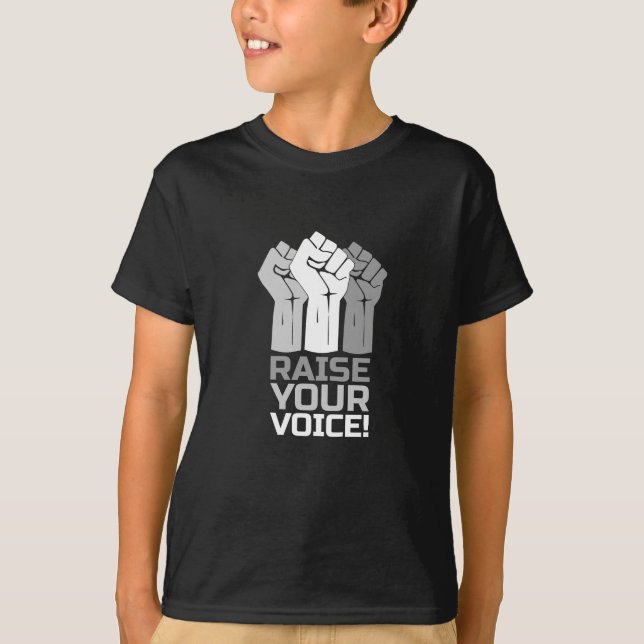Raise Your Voice 3 W T-Shirt (Front)