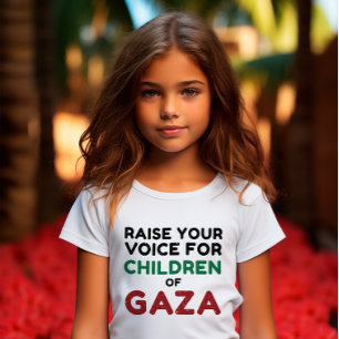 Raise your voice for the Children of Gaza T-Shirt