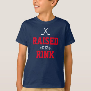 Raised at the Rink Hockey T-Shirt