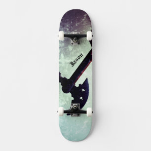 Raised battle axe skateboard