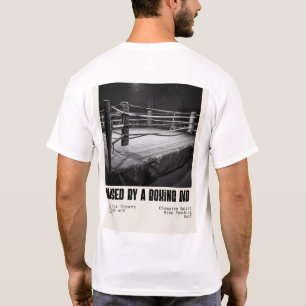Raised by a Boxing Dad Vintage Ring Art T-Shirt