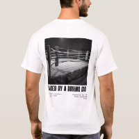 Raised by a Boxing Dad Vintage Ring Art