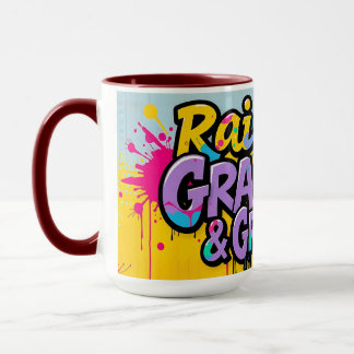 Raised by Legends Grandma & Grandpa  Mug