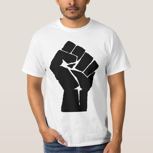 Raised Clenched Fist T-Shirt (Front)