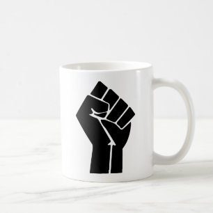 Raised Fist / Black Power Symbol Coffee Mug