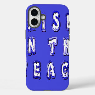 Raised On The Beach iPhone 16 Plus Case