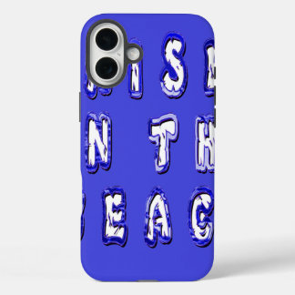Raised On The Beach iPhone 16 Plus Case