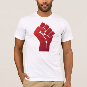 Raised Red Gradient Fist T-Shirt