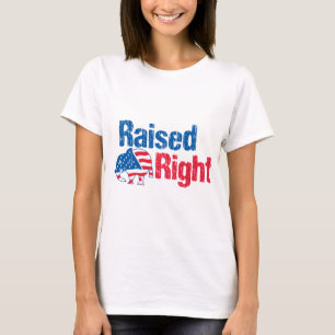 Raised Right - Republican T-Shirt