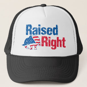 Raised Right - Republican Trucker Hat