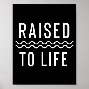 Raised To Life New Christian Baptism _1 Poster
