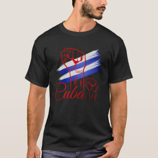 Raised with Cuban Roots  Cuba Pride T-Shirt