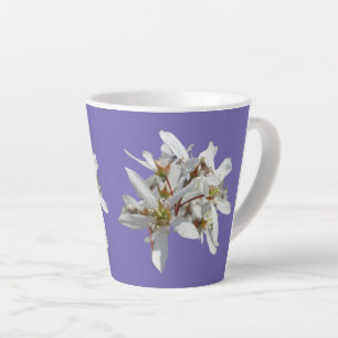 Raisin Blossom Cust. Purple Latte Mug