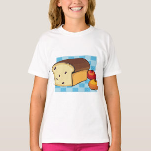 Raisin Bread Loaf and Red Apples T-Shirt