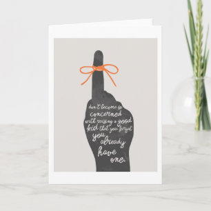 Raising a Good Kid 5"x7" Card